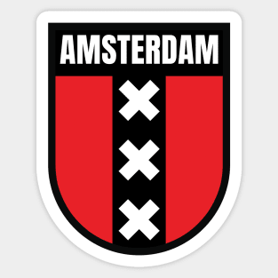 Amsterdam XXX Sticker